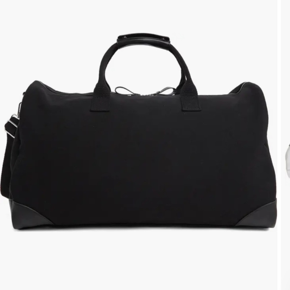 Slate and stone Canvas Weekend Bag